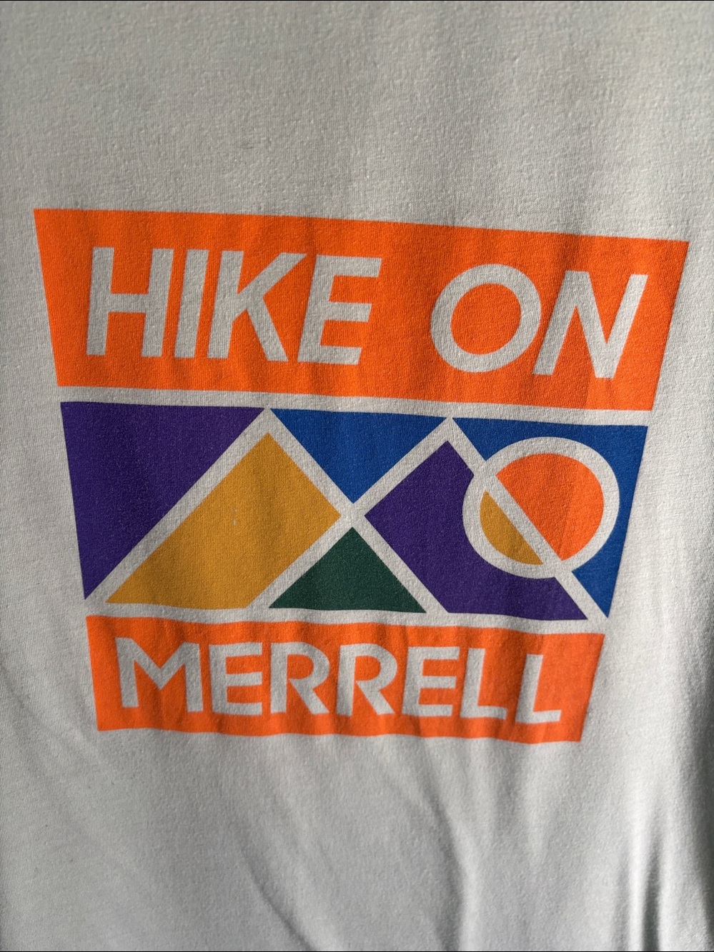 L Merrell hike on Merrell tee - Picture 2 of 8